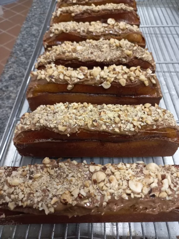 Le plaisir sucré Lyon 9e Cake praliné noisette du Piémont