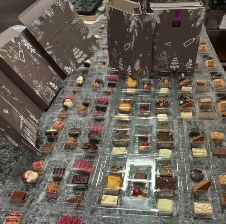 Le plaisir sucré vous propose le calendrier de l'avent, Lyon 9, Le Plaisir Sucré